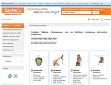 Tablet Screenshot of erotyka.szoker.pl