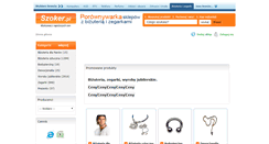 Desktop Screenshot of bizuteria-zegarki.szoker.pl